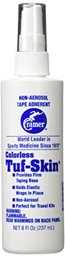 0311960405294 - CRAMER TUF-SKIN TAPING BASE FOR ATHLETIC TAPE AND WRAPPING, 8 OUNCE COLORLESS NON-AEROSOL SPRAY