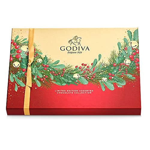 GODIVA CHOCOLATIER ASSORTED CHOCOLATE HOLIDAY GIFT BOX, 36PC GTIN/EAN
