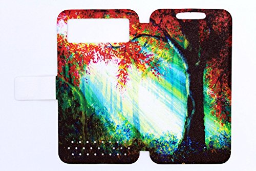 3129402786736 - GENERIC PU LEATHER PHONE COVER CASE FOR MULTILASER MS60 CASE SHU