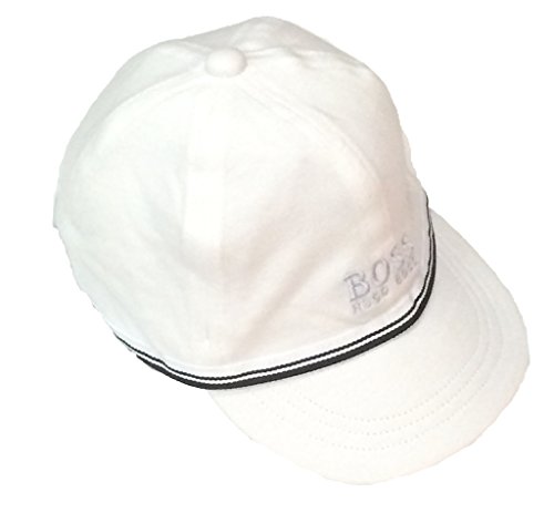 3143162051378 - HUGO BOSS KIDS CAP LITTLE BOYS WHITE HAT SIZE 48 (2-3 YEARS)