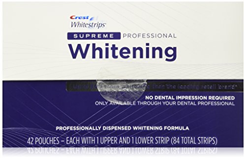 0031439002440 - CREST WHITESTRIPS SUPREME PROFESSIONAL WHITENING 84 STRIPS