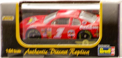 0031445045820 - 1997 - REVELL - SPEEDWAY MOTORSPORTS INC - NASCAR - #1 COCA-COLA 600 / CHEVY MONTE CARLO - W/ DISPLAY STAND - 1:64 SCALE AUTHENTIC DIECAST REPLICA - ADULT COLELCTIBLE - NEW - VERY RARE - COLLECTIBLE