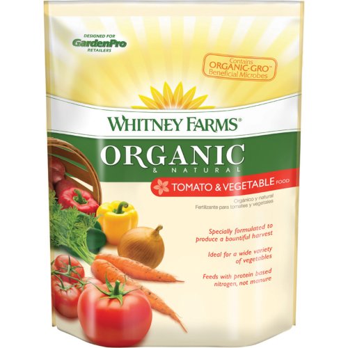0031457091037 - WHITNEY FARMS ORGANIC AND NATURAL TOMATO AND VEGETABLE DRY PLANT FOOD