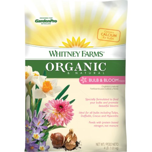0031457092416 - WHITNEY FARMS 109241 ORGANIC NATURAL BULB AND BLOOM FOOD, 3-4-2, 4-POUND