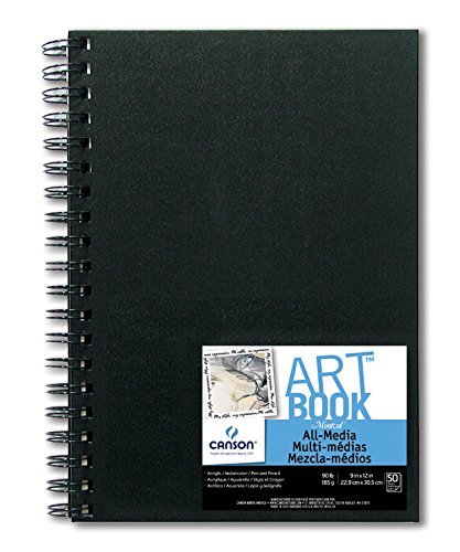 3148955712337 - CANSON WATERCOLOR ART BOOK, 9 X 12, 50 SHEETS