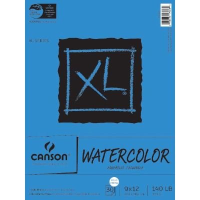 3148955726259 - CANSON C100510941 9 IN. X 12 IN. WATERCOLOR COLD PRESS SHEET PAD