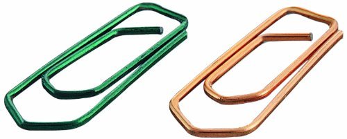 3154143210110 - MAPED 100 PAPER CLIPS - ASSORTED COLOURS 321011