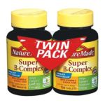 0031604012328 - SUPER B-COMPLEX WITH VITAMIN C & FOLIC ACID TWIN PACK TABLETS 2 - 100 TABLET BOTTLE