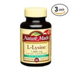 0031604013479 - EXTRA STRENGTH L-LYSINE TABLETS 1000 MG, TABLET,1 COUNT