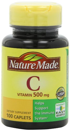 0031604014858 - NATURE MADE VITAMIN C 500MG, 100 CAPLETS (PACK OF 3)