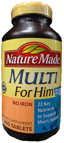 0031604016968 - NATURE MADE MULTI FOR HIM 300 CT MULTIVITAMIN DIETARY SUPPLEMENT