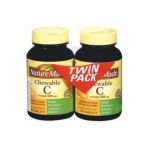 0031604025229 - VITAMIN C 120 CHEWABLE TABLETS TWIN PACK 2 X 60 500 MG LB LB, 2.4 INXIN2.4 INXIN4.4 IN,602 COUNT