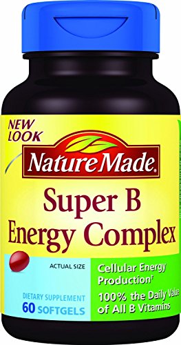 0031604028657 - (2 PACK) - NATURE MADE SUPER B ENERGY COMPLEX, 60 SOFTGELS EACH.