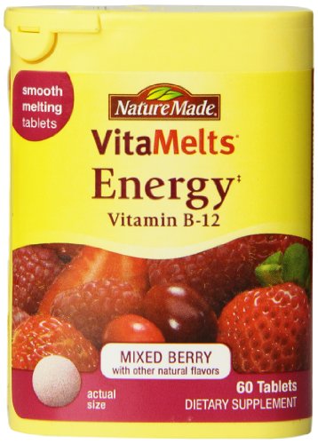 0031604028787 - NATURE MADE VITAMELTS 1500 MCG SMOOTH DISSOLVE TABLET, VITAMIN B-12, 60 COUNT