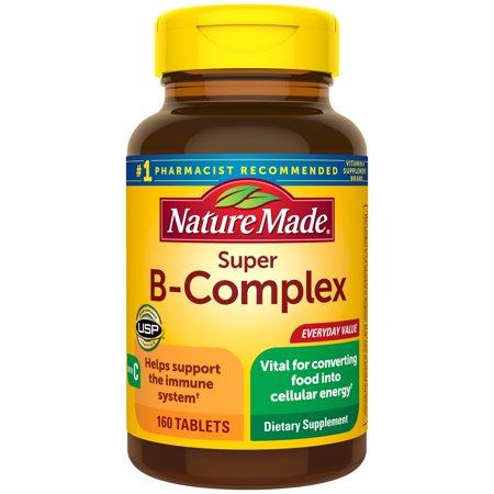 0031604040659 - NATURE MADE SUPER B-COMPLEX DIETARY SUPPLEMENT TABLETS, 160 COUNT