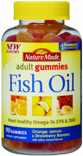 0031604041557 - NATURE MADE FISH OIL ADULT GUMMIES, 90 COUNT