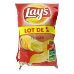 3168930006480 - CHIPS NATURE LAY'S 2 X 135 G