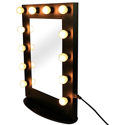 3172689279217 - HOLLYWOOD VANITY MAKEUP MIRROR 12 LED BULB LIGHTS PROFESSIONAL ARTIST STAGE MIRROR-BROADWAY LIGHTED VANITY MIRROR (VANITY MAKEUP MIRROR)