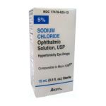 0317478623120 - SODIUM CHLORIDE 5% OPHTHALMIC SOLUTION