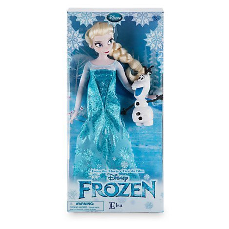 0031901984168 - NEW IN BOX DISNEY STORE FROZEN 12'' INCHES ELSA CLASSIC DOLL WITH OLAF 2016 IN NEW PACKAGING