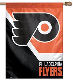 0032085015211 - NHL PHILADELPHIA FLYERS VERTICAL FLAG, 27 X 37