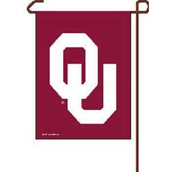 0032085161369 - NCAA UNIVERSITY OF OKLAHOMA WCR16136031 GARDEN FLAG, 11 X 15