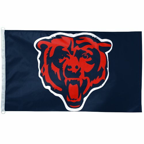 0032085428295 - NFL CHICAGO BEARS 3-BY-5 FOOT FLAG