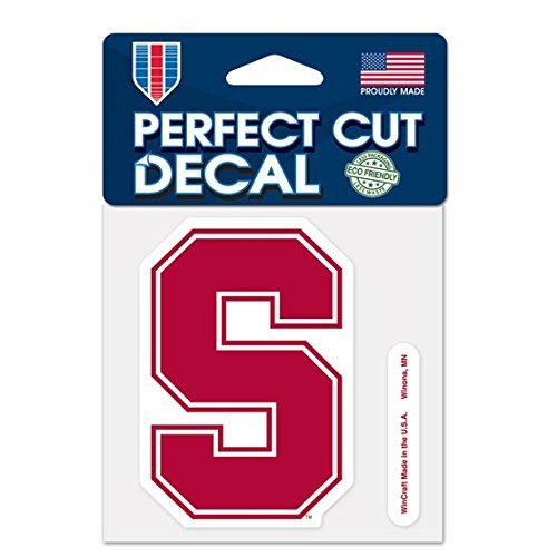 0032085524669 - NCAA STANFORD UNIVERSITY PERFECT CUT COLOR DECAL, 4 X 4