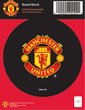 0032085552921 - SOCCER MANCHESTER UNITED WCR55292011 ROUND VINYL DECAL, 3 X 3