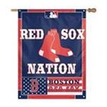 0032085649638 - MLB BANNER / VERTICAL FLAG - BOSTON RED SOX NATION