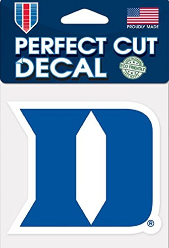 0032085953476 - NCAA DUKE UNIVERSITY PERFECT CUT COLOR DECAL, 4 X 4