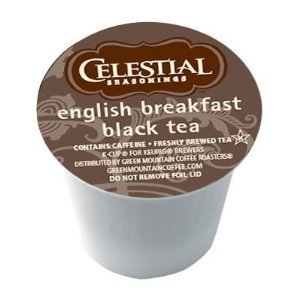 0032100053013 - CELESTIAL SEASONINGS TEA K-CUPS, DEVONSHIRE ENGLISH BREAKFAST, 96-COUNT