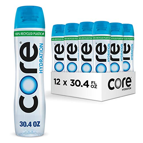 0322170087583 - CORE HYDRATION, 30.4 FL. OZ (PACK OF 12), NUTRIENT ENHANCED WATER, PERFECT 7.4 NATURAL PH, ULTRA-PURIFIED WITH ELECTROLYTES AND MINERALS, CUP CAP FOR SHARING