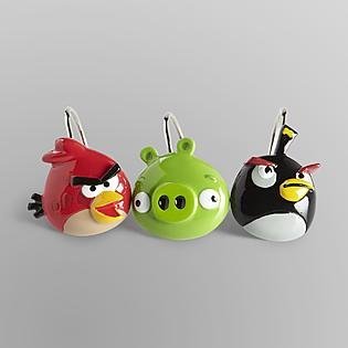 0032281006471 - ANGRY BIRDS SHOWER CURTAIN HOOKS