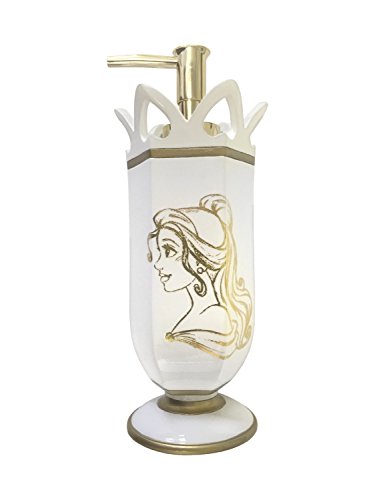 0032281099602 - DISNEY BEAUTY & THE BEAST GOLD PRINCESS RESIN LOTION PUMP (OFFICIAL DISNEY PRODUCT)