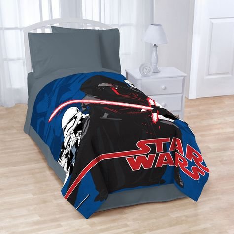 0032281294892 - STAR WARS EP7 LIVE ACTION BLUE 62 X 90 TWIN BLANKET