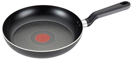 0032406057081 - T-FAL A68805 SOFT SIDES NONSTICK THERMO-SPOT DISHWASHER SAFE OVEN SAFE FRY PAN COOKWARE, 10-INCH, BLACK