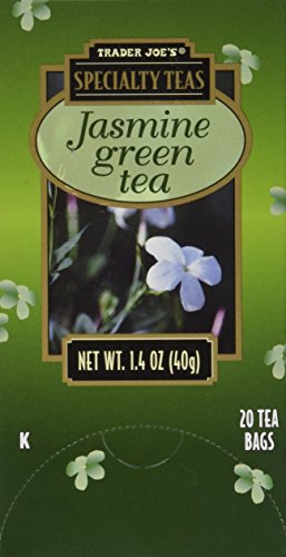 0000032417500 - 2 BOXES TRADER JOE'S SPECIALTY TEAS JASMINE GREEN TEA 20 TEA BAGS PER BOX