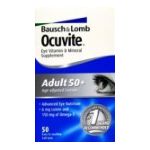 0324208465400 - OCUVITE ADULT 50 PLUS EYE VITAMIN AND MINERAL SUPPLEMENT 50+ GC 30 SOFT GEL CAPSULE