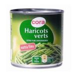 3257980020208 - HARICOT VERTS EXTRA FINS FRANCE CORA 220G