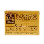 3257980577498 - SARDINES DE SAINT-GILLES-CROIX-DE-VIE PATRIMOINE GOURMAND 115 G
