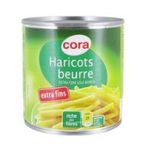 3257983273939 - HARICOTS BEURRE EXTRA FINS CORA 400G