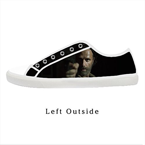 3267152661856 - CUSTOM THE WALKING DEAD WOMEN'S CANVAS SHOES FASHION CASUAL CANVAS SHOES US6