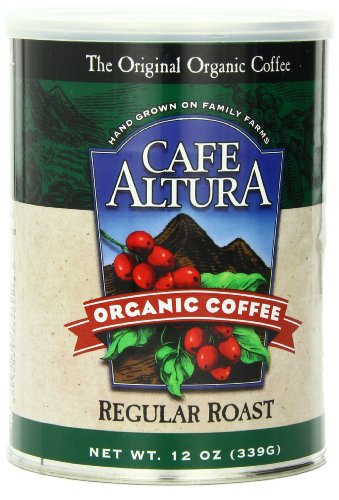 0032843234625 - CAFE ALTURA GROUND ORGANIC COFFEE, REGULAR ROAST, 12 OUNCE (PACK OF 3)