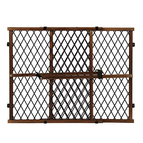 0032884196906 - EVENFLO POSITION & LOCK BABY GATE, PRESSURE-MOUNTED, FARMHOUSE COLLECTION