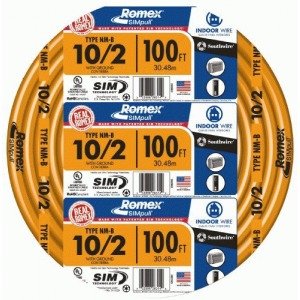 0032886263149 - SOUTHWIRE 28829023 10/2WG NMB WIRE 100-FOOT