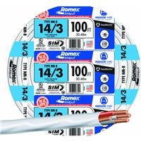 0032886263545 - SOUTHWIRE 63946823 14/3WG NMB WIRE 100-FOOT