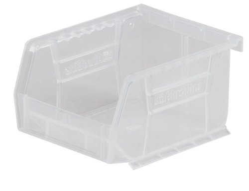 0032903001280 - AKRO-MILS 30210 PLASTIC STORAGE STACKING AKROBIN, 5-INCH BY 4-INCH BY 3-INCH, CL