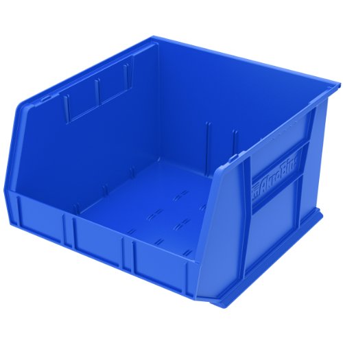 0032903027013 - AKRO-MILS 30270 PLASTIC STORAGE STACKING AKROBIN, 18-INCH BY 16-INCH BY 11-INCH, BLUE, CASE OF 3