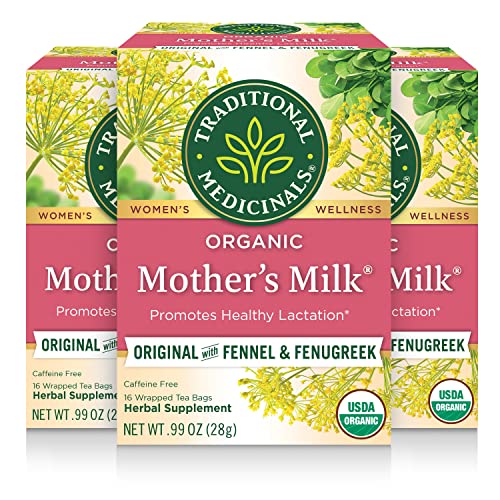 0032917008015 - TRADITIONAL MEDICINALS MOTHERS MILK 3 PACK (48 TOTAL TEABAGS)